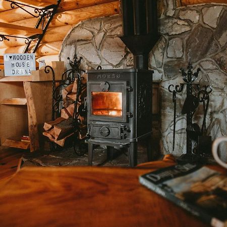 Вілла Brvnara Drina Wooden House Drina Drlace Екстер'єр фото